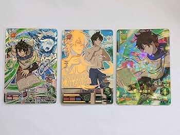 ブラッククローバーのカード Will I be able to collect all the types? 